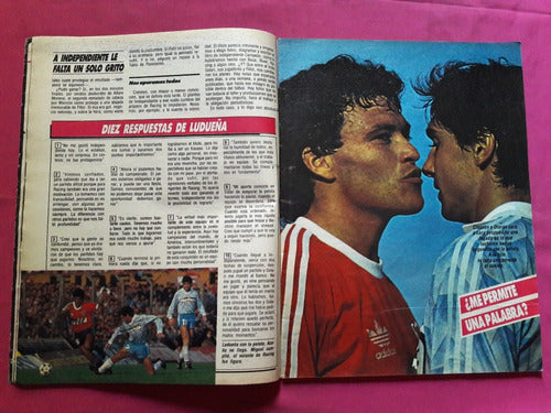 El Gráfico Nº 3633 Mayo 1989 Independiente Racing - Boca 2