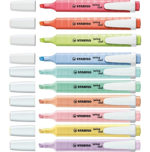 Stabilo Swing Cool Pastel Highlighters / 10 Units 0