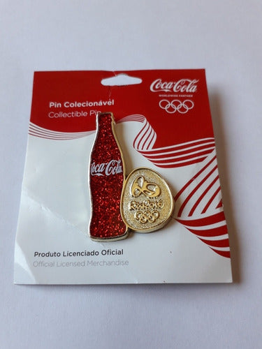 Coca Cola Bottle Pin from the 2016 Rio Olympics 0