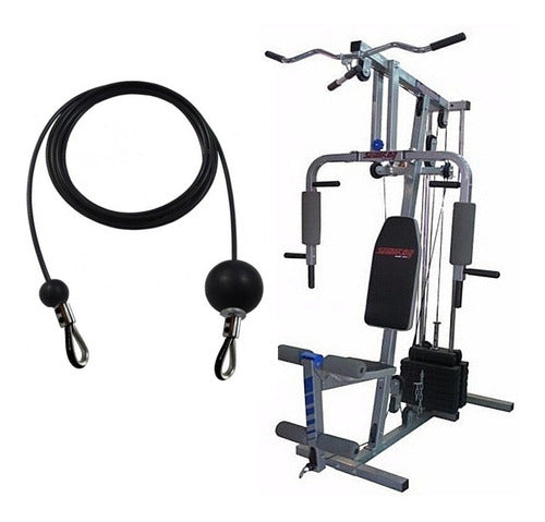 Semikon Multigym Leg Steel Cable 0