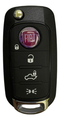 Keyfad SIP22 Keyfob 4-Button Pickup Remote Key Shell 1