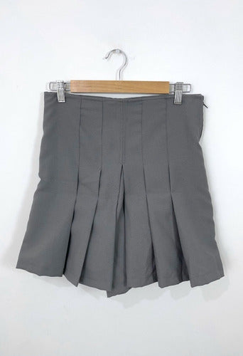 Pollera Pantalón Short Con Tapa Colegial / Niña Y Adulto 1