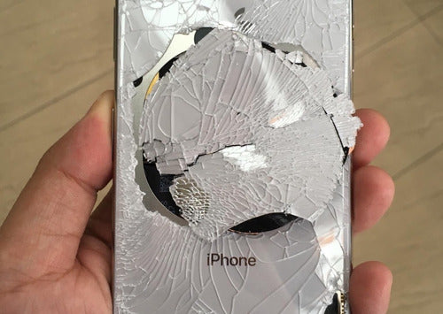 Tapa Trasera iPhone 8 8 Plus X Vidrio Cambio Incluido Belgra 2