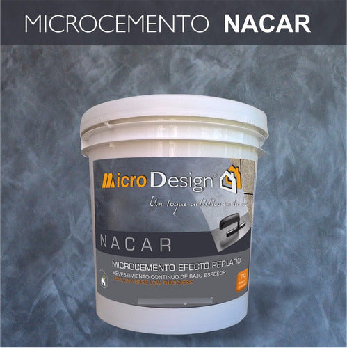 Microdesign Microcemento Nacar®, Efecto Perlado 5m2 Microdesign® 3