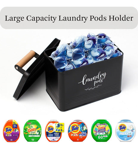 Perfnique Laundry Room Capsule Container and Organizer 3