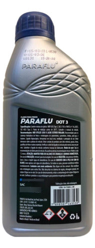 Fluido Oleo De Freio Original Paraflu Azul Dot3 500ml 2