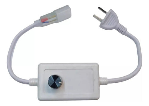 Guirnaldas de luces Enchufe Conector Dimmer Para Manguera Neon Flex Cob A 220v 0