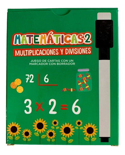 Barco de Papel Juegos De Cartas Didácticas Matemáticas Multiplicaciones 0