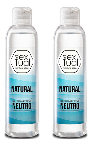 Sextual Lubricant 200ml Intimate Gel Pack X2 0