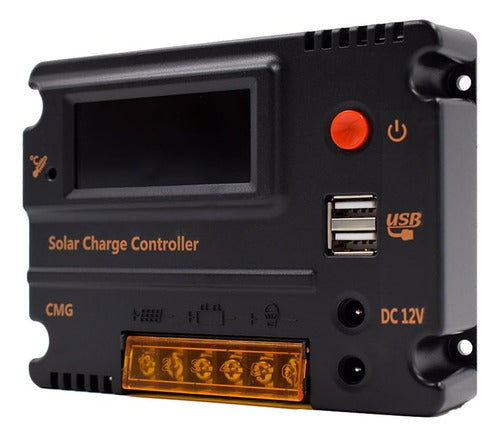 COSSCCI 10A 12V 24V Dual Intelligent Solar Charge Controller 6