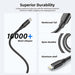 Bkayp Package of 3 Lightning Cables for iPhone with MFi Certification 4