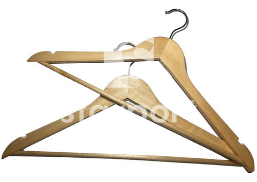 Generic Premium Quality Wooden Hanger Pack of 10 2