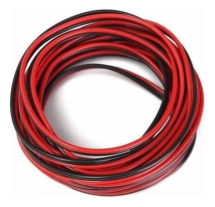 Conduelec Red and Black Audio Cable 2x0.75mm - 10 Meters 2