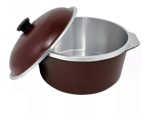 Set Cookware Pot + Pan 25 Cm Doña Tina No Teflon Offer 6