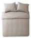 Vcny Home Nina Collection, King, Grey 3