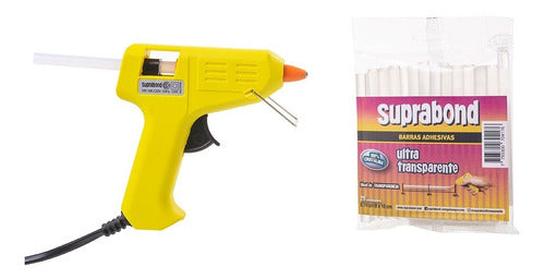 CRAFTERS Hot Glue Gun + 25 Glue Sticks + Warranty 0