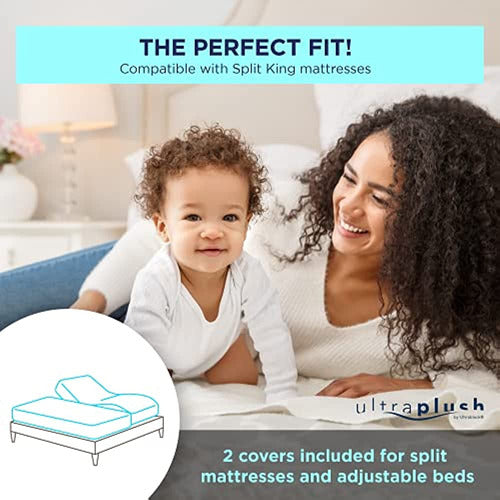 Protector De Colchón Impermeable Ultraplush Premium - Funda 1