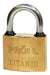 Proll Titanium Security Lock with Long Shackle 50mm 0