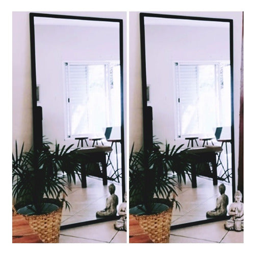 Brufau Espejos Industrial Rectangular Mirror 180x60 3