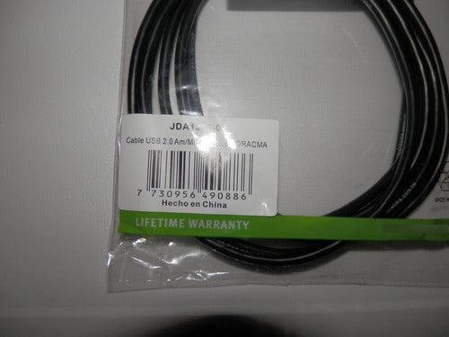 Cable Usb 2.0 Conecta A Mini Usb De 5pins-accesorio Tablets 1