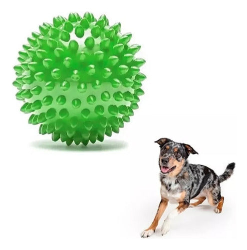 Mercadoflash Flotable Spiked Design Pet Toy Ball 3