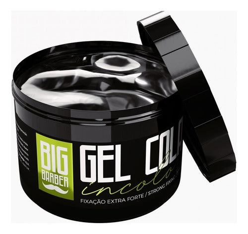 Gel Cola Big Barber 300g Meio A Meio Fardo Com 48 Unidades 4