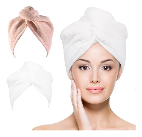 ~? Youlertex Microfiber Hair Towel Wrap: Women 2 Pack 10 Inc 0