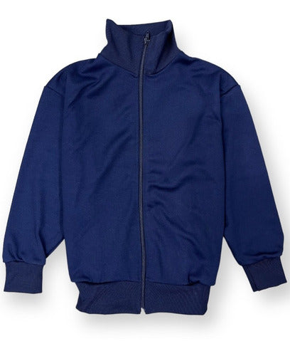 Ely Blue Collegiate Acetate Jacket for Kids - Sizes 2 to 16 0