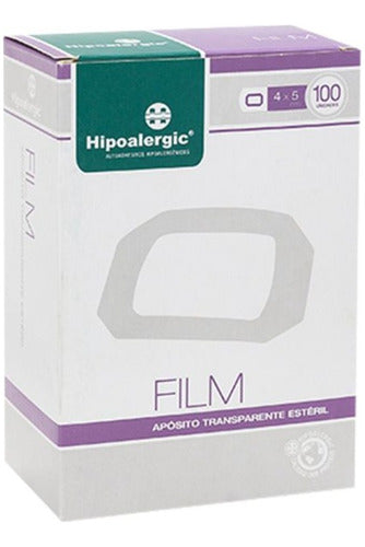 Hipoalergic Transparent Film Dressing 4x5cm X Unit 0