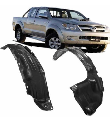 Juego 2 Guardaplast Pasarueda Toyota Hilux 2005 Al 2011 0