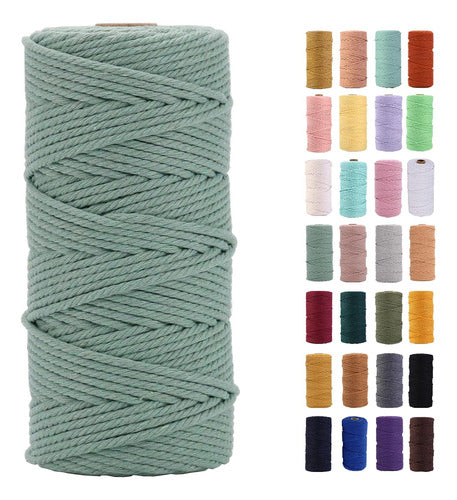 Cordón De Macramé Suave De 3 Mm X 328 Metros Para Decoración 0