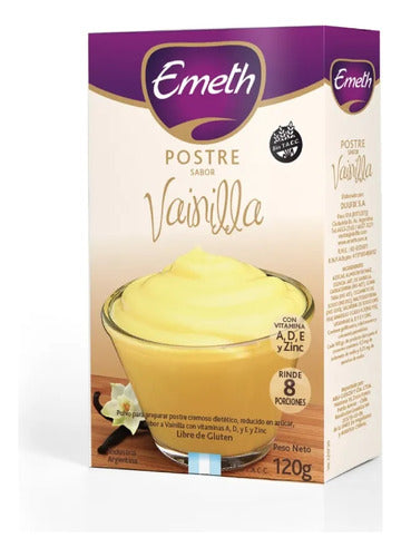 Emeth Postre Vainilla 120gr X 6 Unidades 0