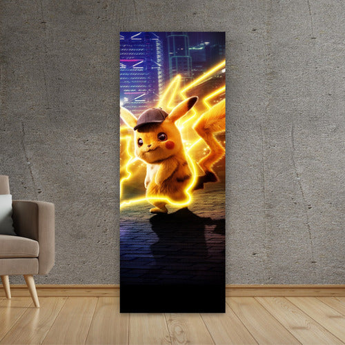 Animeras Large Frame 30x80 Cm Pikachu Movies 2