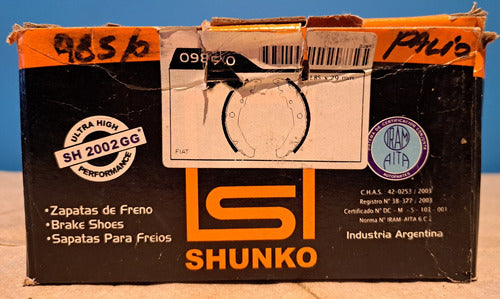 Zapatas De Freno Shunko Fiat Siena - Palio - Novo 2