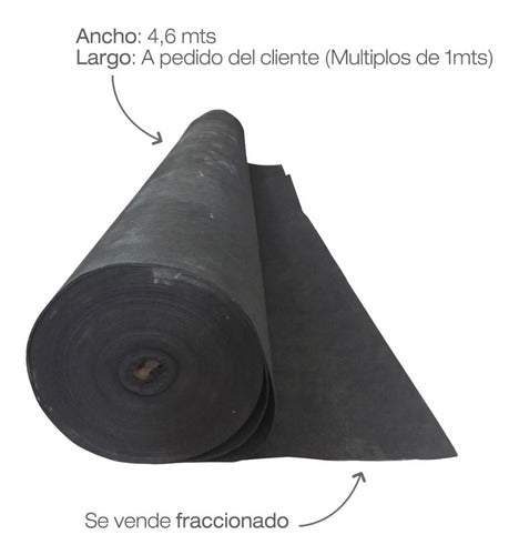 Manto Geotextil 200gr Fracción 8m/l Drenante Polipropileno 2