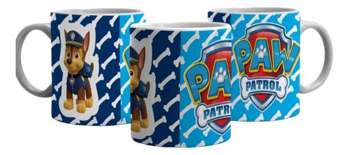 Kit Diseños Plantillas Tazas Paw Patrol Sublimación M1 0