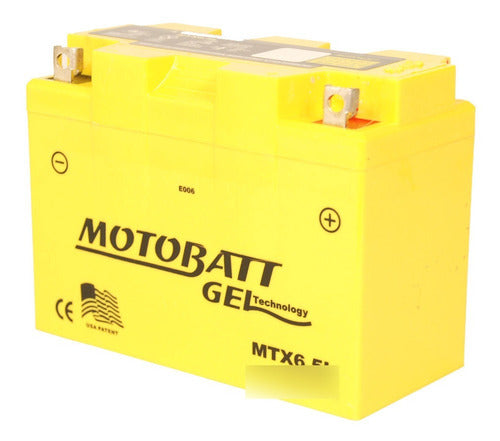 Bateria Motobatt 12n6.5 Yb6.5l Colt Sxm 200 Cecatto 150 0