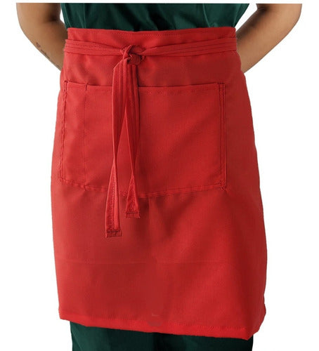 Linco Pack of 10 Premium Aprons with Pockets - Stain Resistant 1