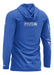 Payo Quick Dry Fishing Shirt with Hood UV 40 Blue 2