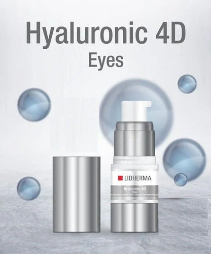 Lidherma X2 Hyaluronic 4D Serum + Hyaluronic Eye Contour 4