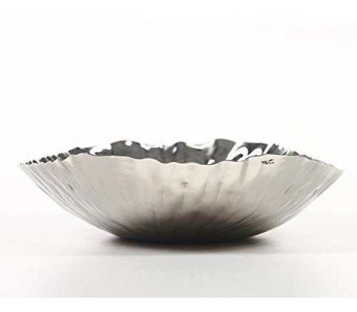 Hosley's Silver Finish Decor Traybowl 136 Long Ideal for Weddings 1