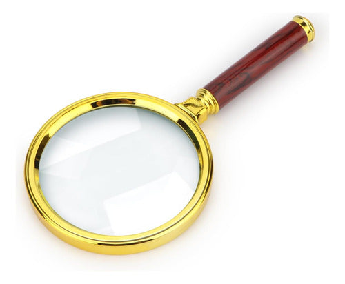 Meximore 10x Handheld Magnifier with 90mm Diameter for Reading & Science 0