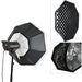 Godox Octagonal 120cm Softbox with Grid for Bowens Godox Visico Mount 4