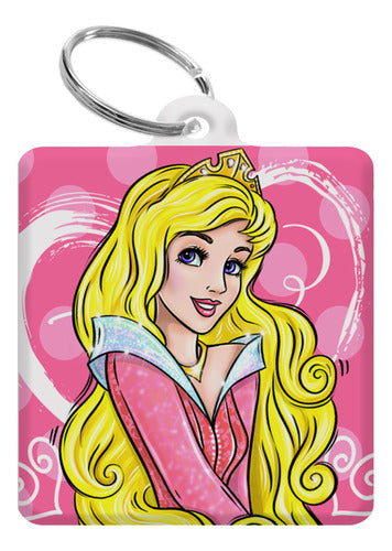 Sublismall Disney Princess Keychains for Children's Day | Bulk Pack of 20 0