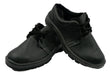 V-SEG Black Steel Toe-less Shoe Size 44 0