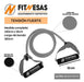 Functional Fitness Training Kit - Mat + 3kg Ankle Weights + 2x 3kg Dumbbells + Band + Ab Roller 10