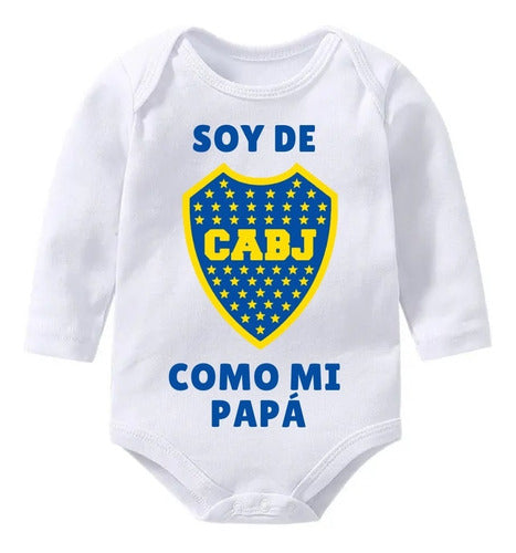 Misión Body Bebe Manga Larga - Boca Juniors 0