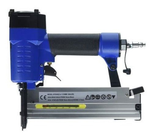 Alfil Pneumatic Combined Stapler and Nail Gun 2 In 1 0