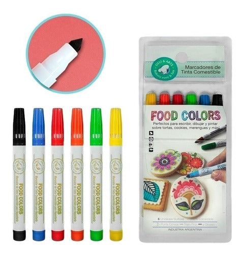 Edible Ink Markers x 6 Units Deli & Arts 4