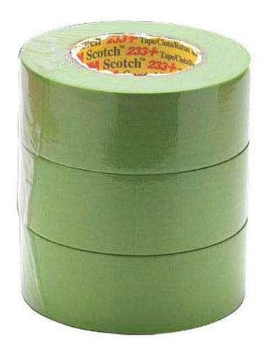 3M 2233 Verde Para Masaje Auto Tape - 3 Rolls Paint Car 0